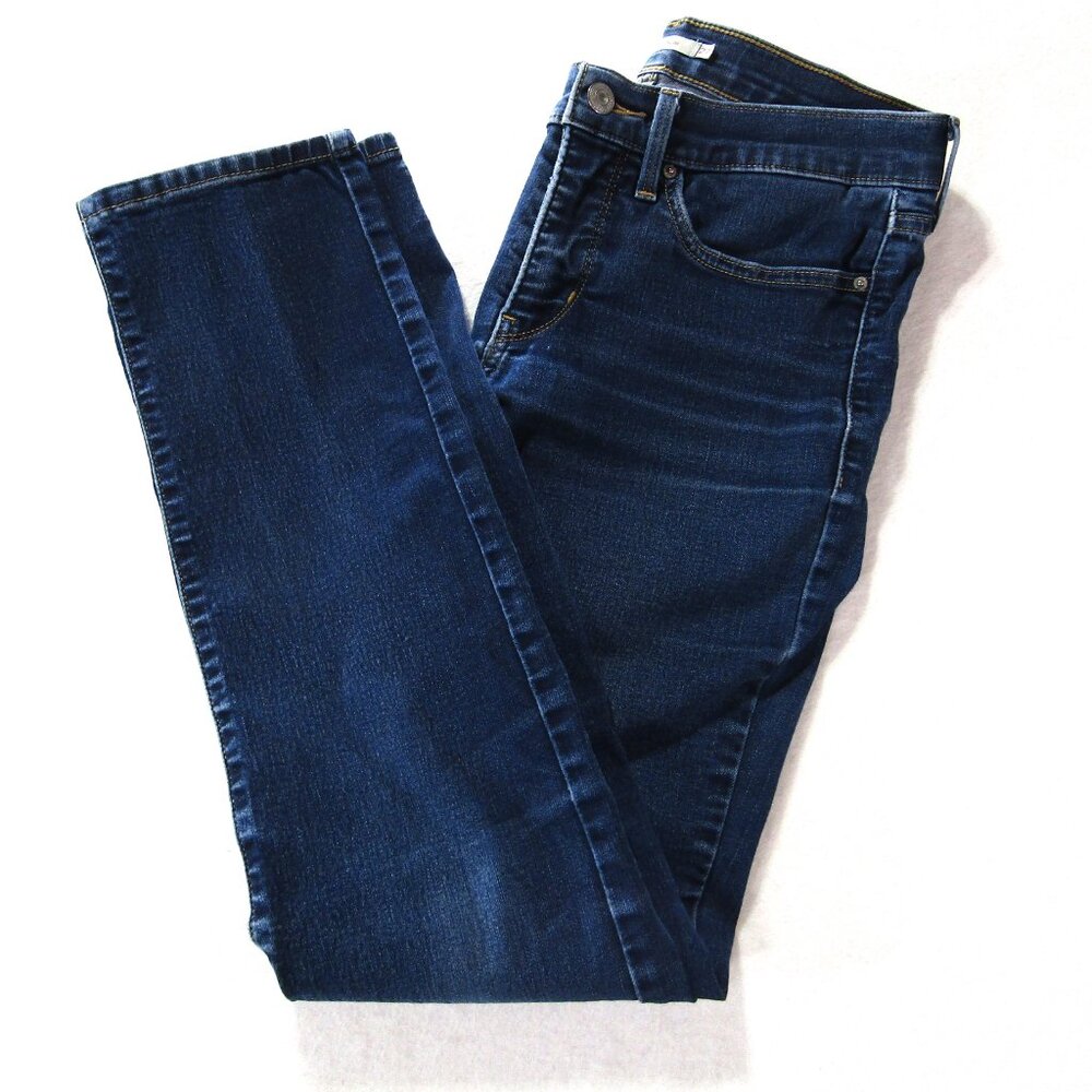 Levi's 312 Shaping Slim Midi Rise Denim Jeans Womens 27 Blue Medium Wash 1000181 - Picture 11 of 13